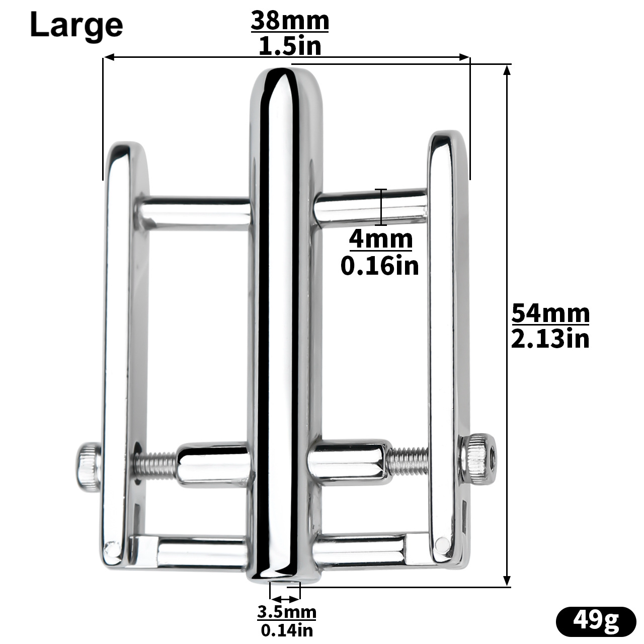 Prince Albert Piercing Clamp – Double-Sided PA Lock Tool