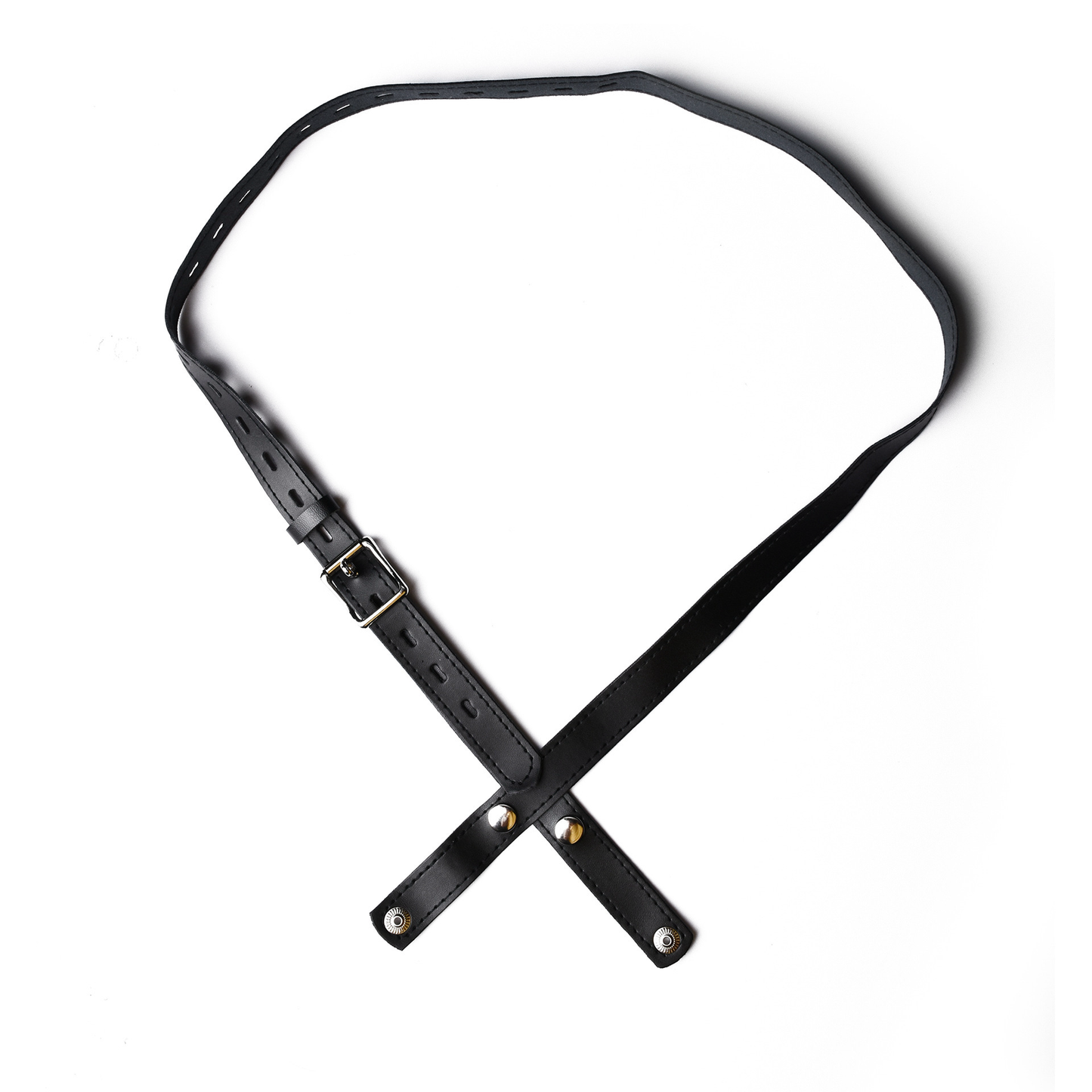 Adjustable PU Leather Belt for Chastity Cage Faux Leather Strap for Male Cockcages