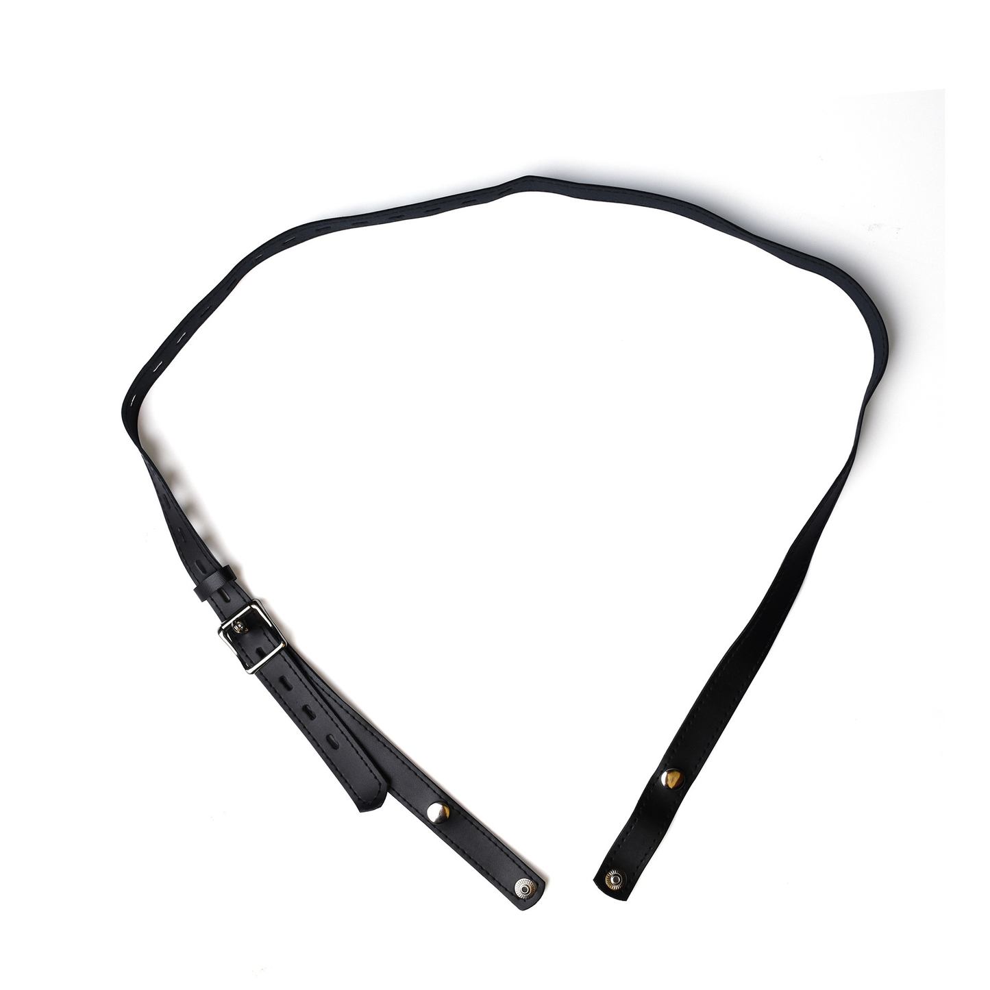 Adjustable PU Leather Belt for Chastity Cage Faux Leather Strap for Male Cockcages