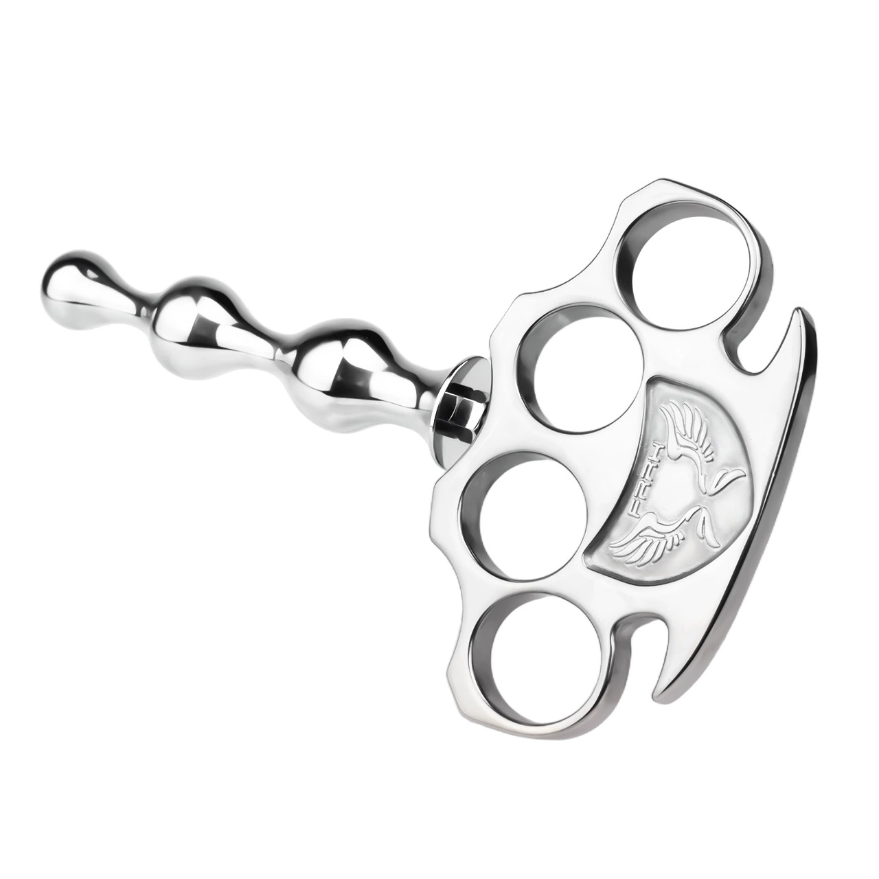 Unisex Detachable Five-Finger Stainless Steel Anal Plug – G-Spot & Prostate Massager