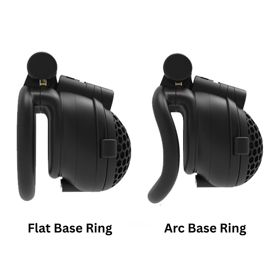 Upgraded Breathable Chastity Cage with Spikes and Removable Cap - Black/Pink