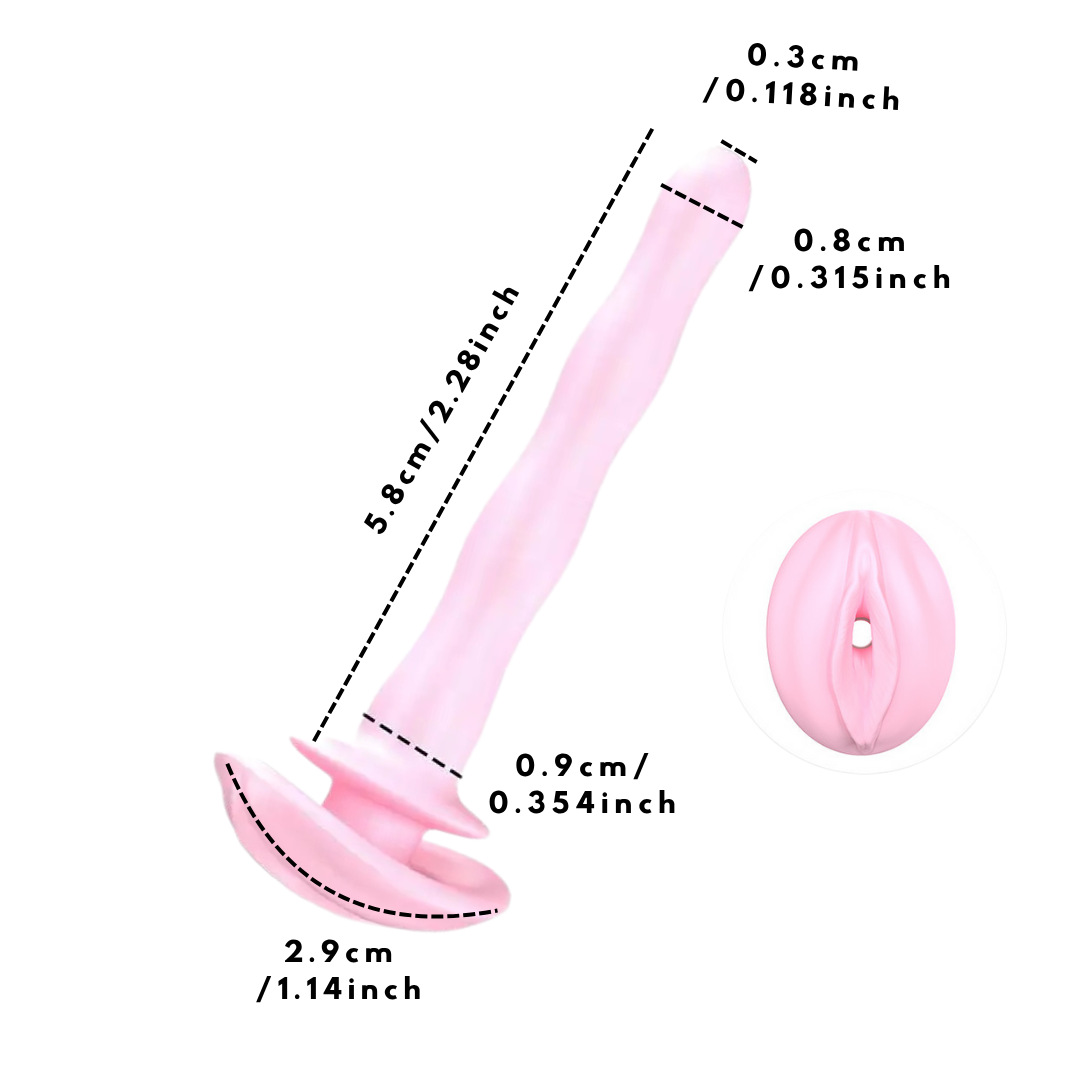 Flexible Soft Silicone Cobra Chastity Cage Set Comfy Cock Cage for Beginners