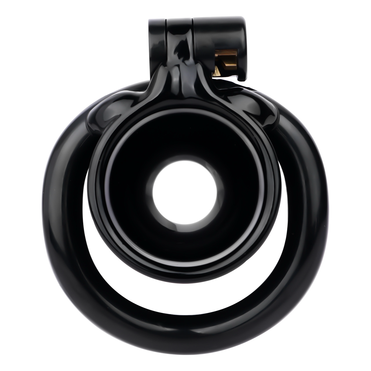 Resin Inverted Chastity Cage Easy-Flow Pee Hole Negative Cock Lock BDSM Device