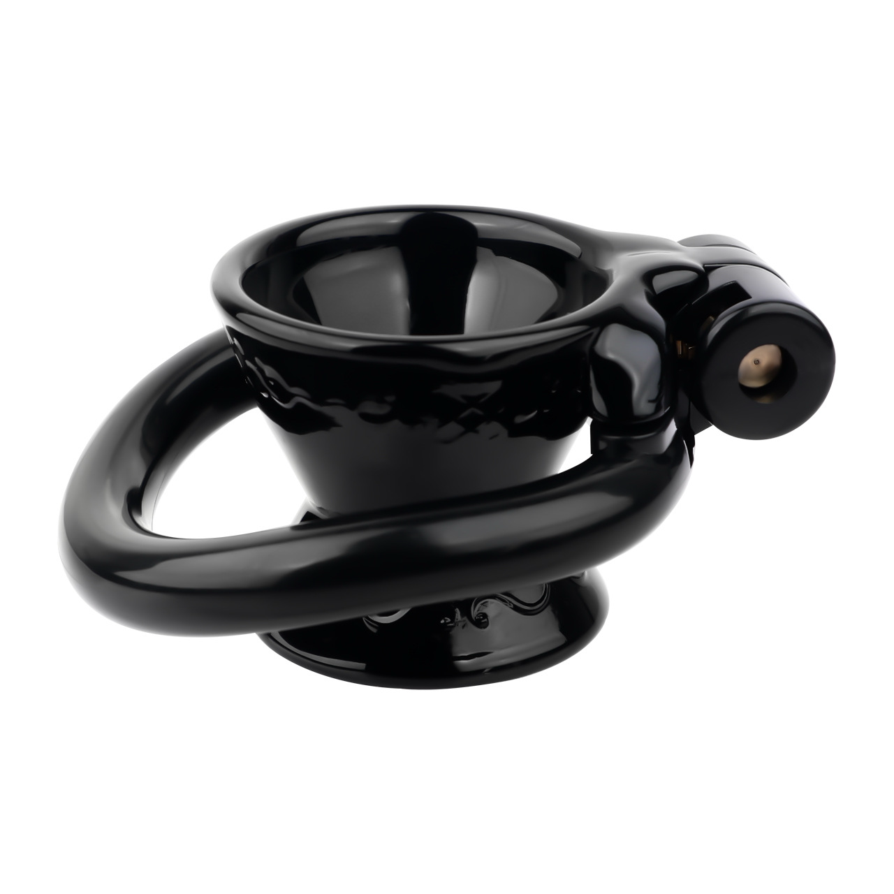 Resin Inverted Chastity Cage Easy-Flow Pee Hole Negative Cock Lock BDSM Device