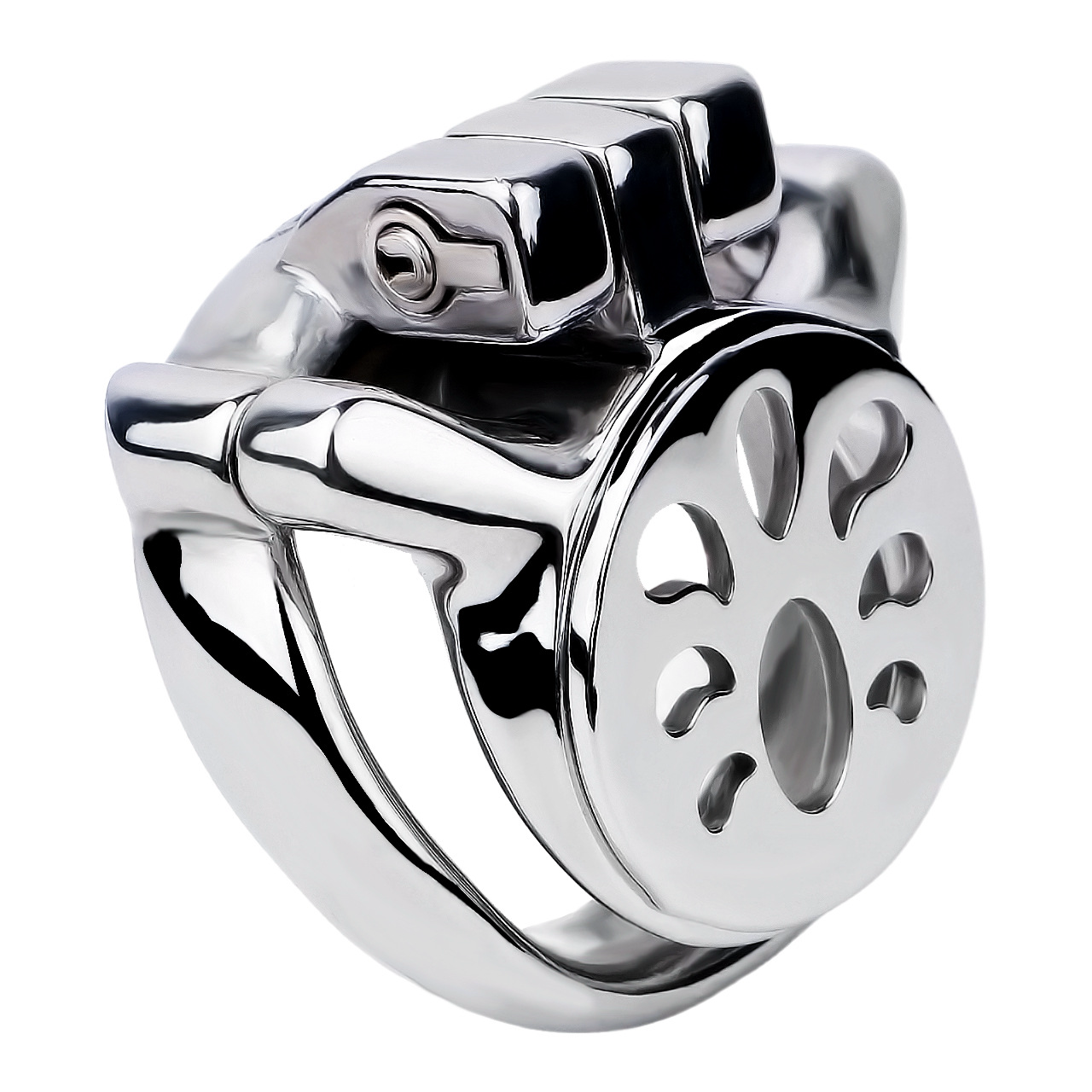 Ultra-Flat & Ventilated Male Chastity Cage Anti-Escape Chastity Cock Lock for Men