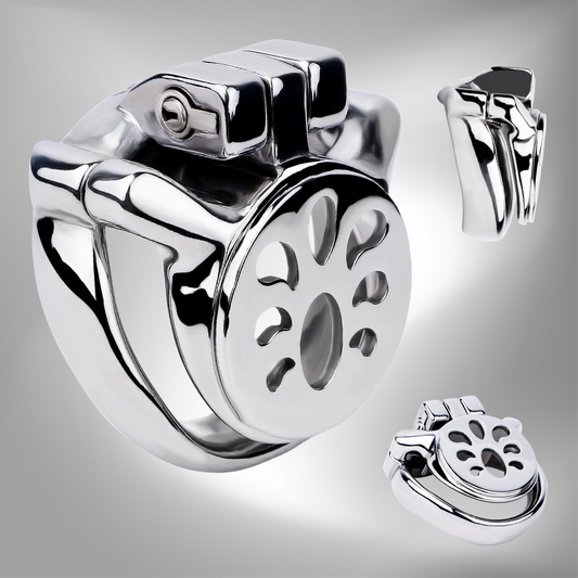 Ultra-Flat & Ventilated Male Chastity Cage Anti-Escape Chastity Cock Lock for Men