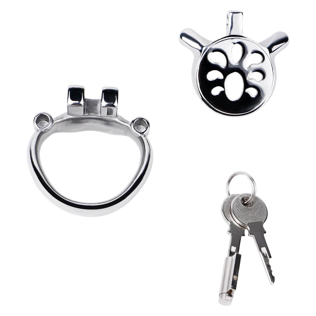 Ultra-Flat & Ventilated Male Chastity Cage Anti-Escape Chastity Cock Lock for Men