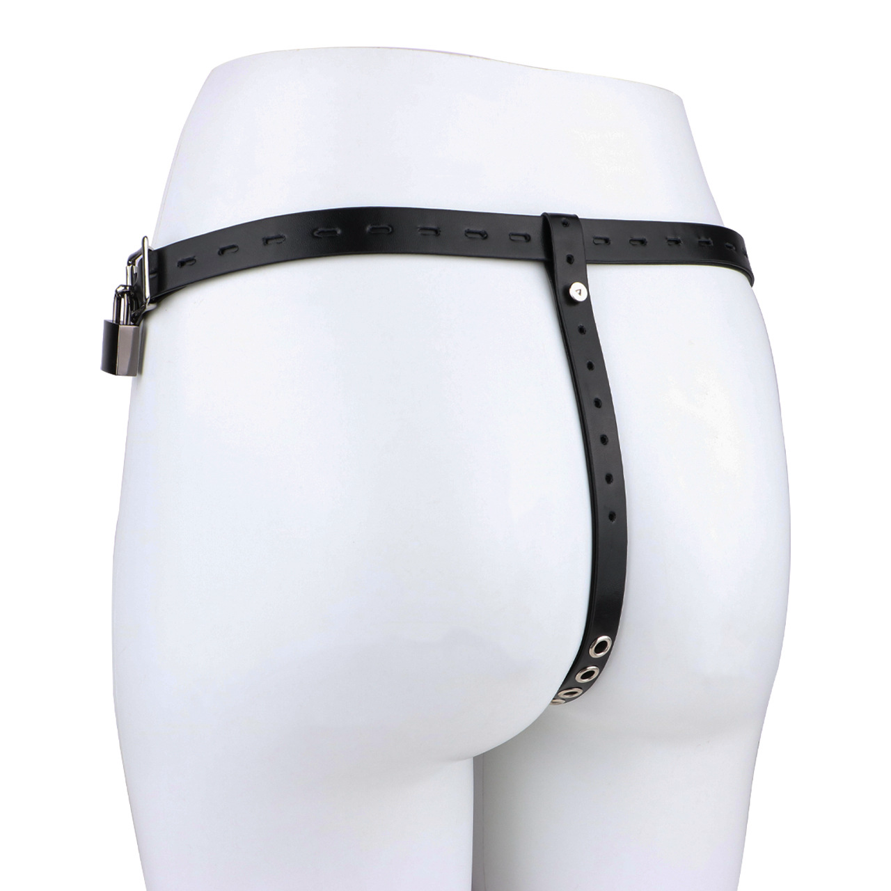 Micro Metal Shell Chastity Cage with Anal Plug and Soft Catheter