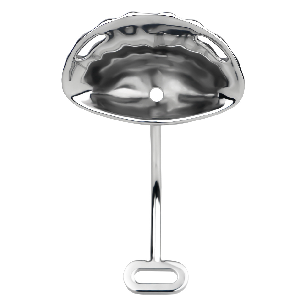 Micro Metal Shell Chastity Cage with Anal Plug and Soft Catheter