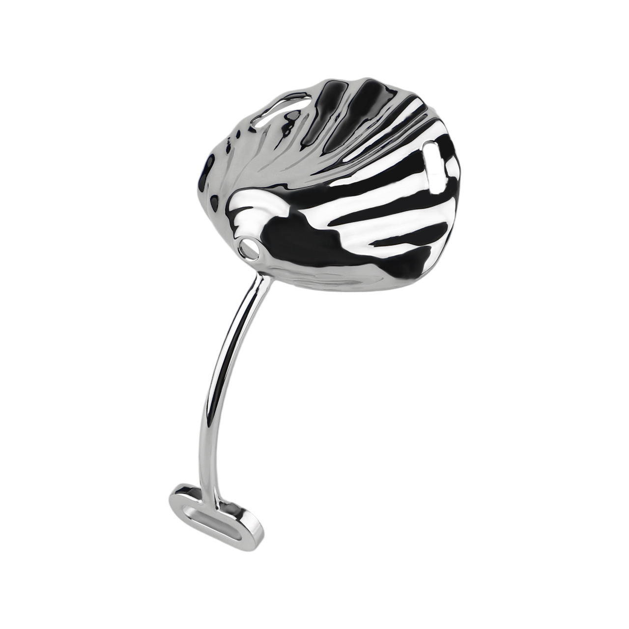 Micro Metal Shell Chastity Cage with Anal Plug and Soft Catheter