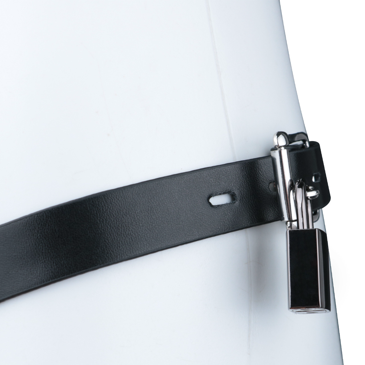 Micro Metal Shell Chastity Cage with Anal Plug and Soft Catheter