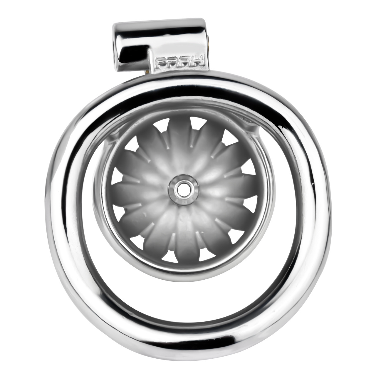 Tiny Metal Sunflower Chastity Cage Micro Flat Cock Cage with Detachable Silicone and Metal Catheter Urethral Tube and PU Belt