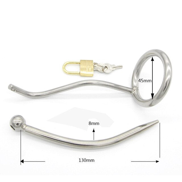 304 Stainless Steel Urethral Dilator Male Chastity Device Urinary Hole Plug