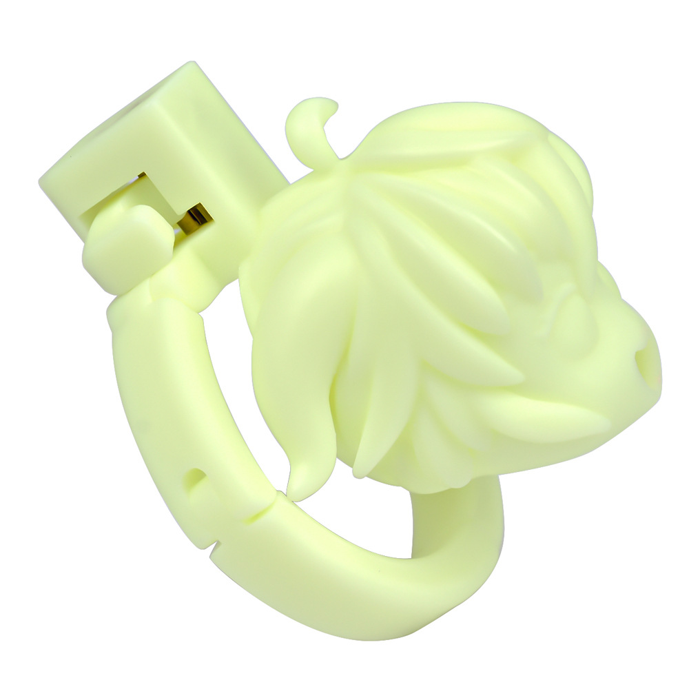 Built-in Adjustable 3D Printed Anime Chastity Cage handcuff deisgned base ring cute cock cage for men and sissy