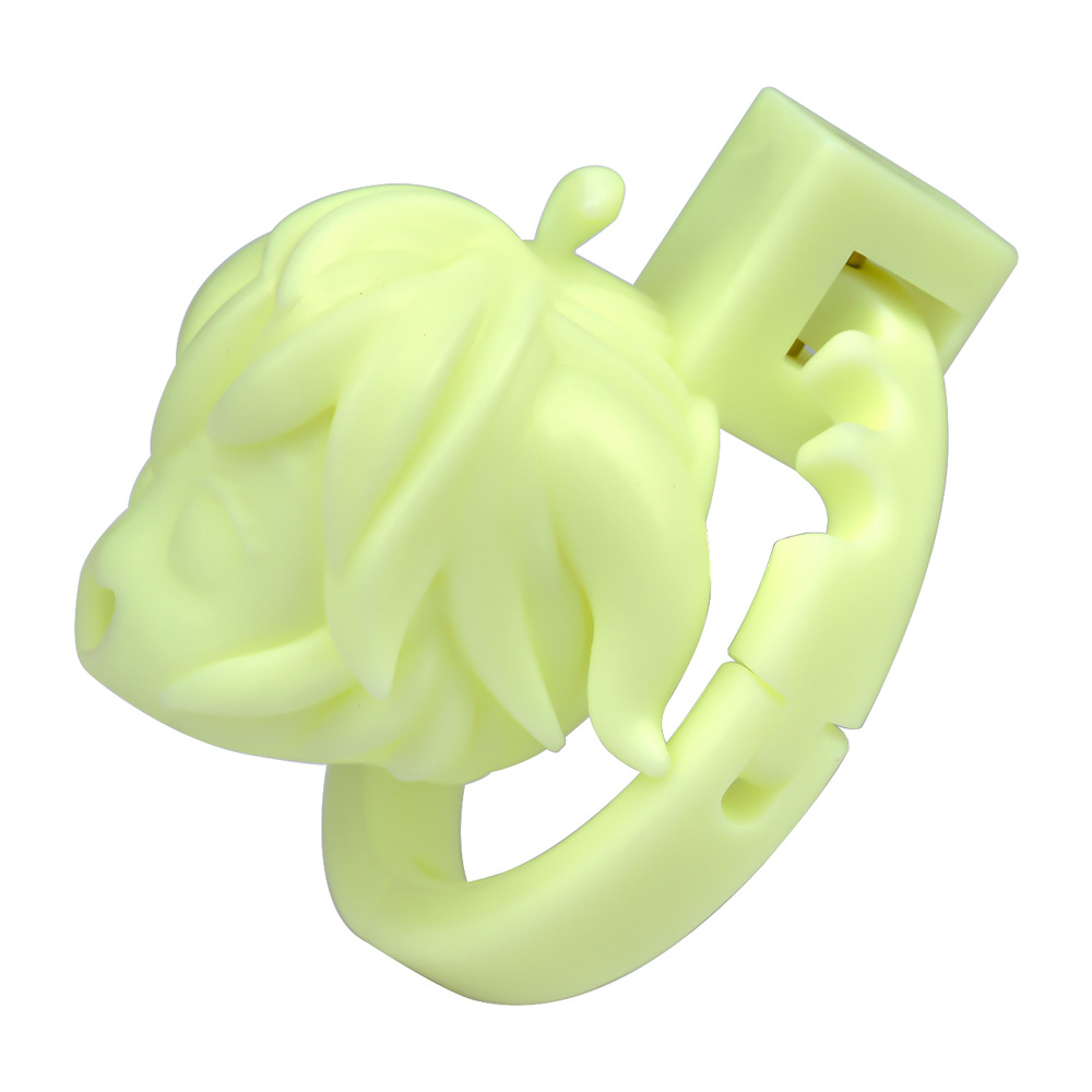 Built-in Adjustable 3D Printed Anime Chastity Cage handcuff deisgned base ring cute cock cage for men and sissy