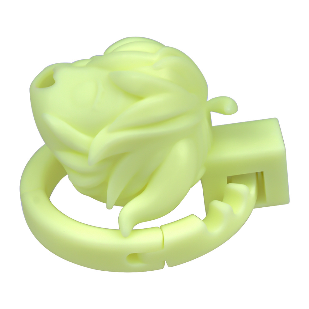 Built-in Adjustable 3D Printed Anime Chastity Cage handcuff deisgned base ring cute cock cage for men and sissy