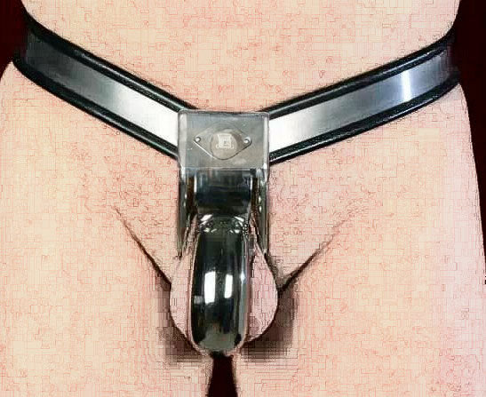 Y-Shape Male Chastity Belt with Stainless Steel Penis Cage Chastity Device For Men Anti-Cheating