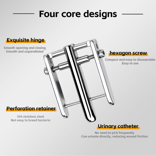 Prince Albert Piercing Clamp – Double-Sided PA Lock Tool