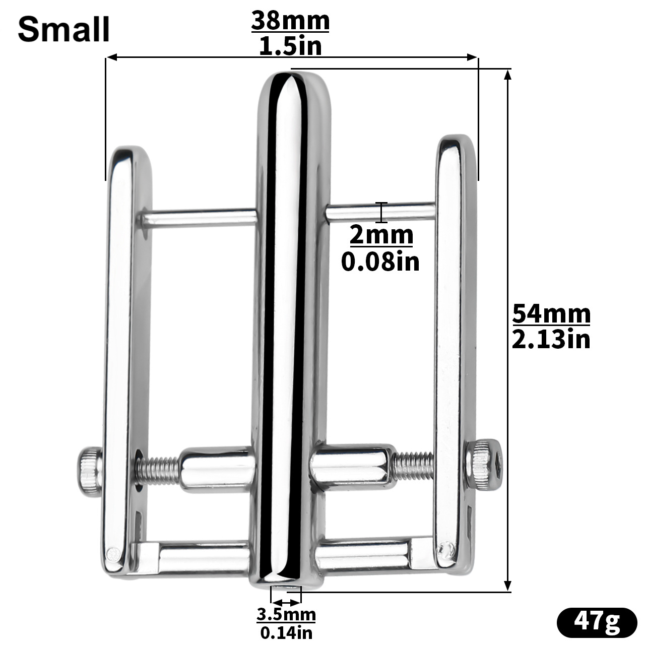Prince Albert Piercing Clamp – Double-Sided PA Lock Tool