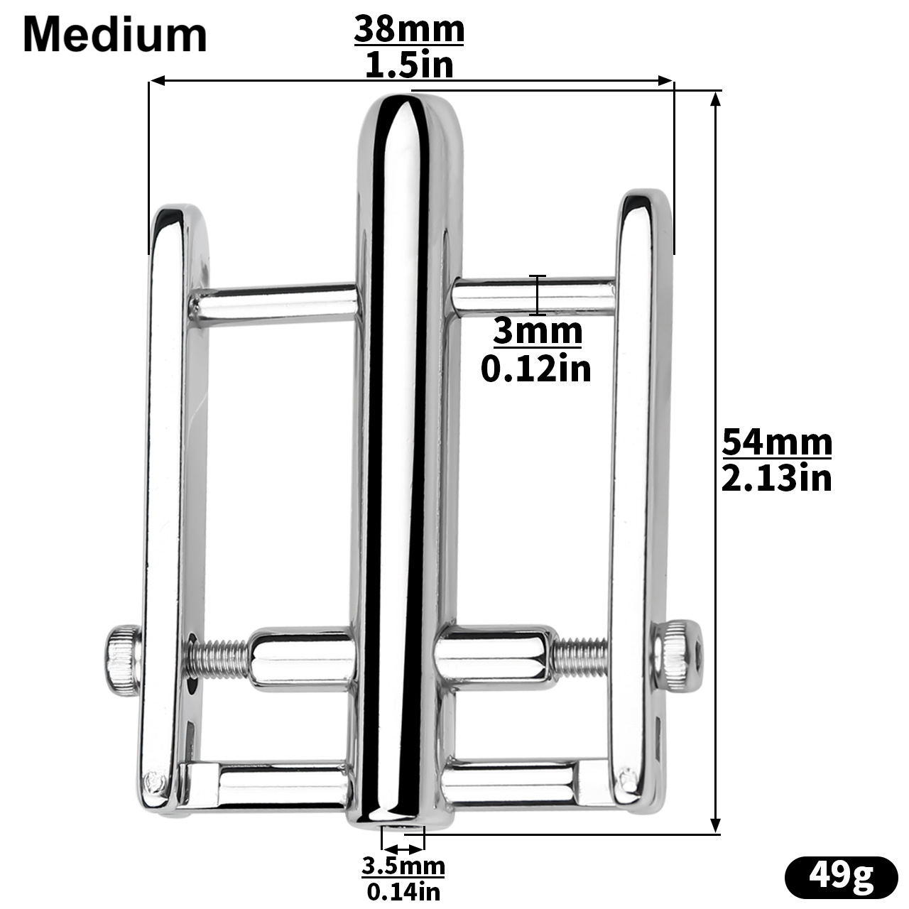 Prince Albert Piercing Clamp – Double-Sided PA Lock Tool