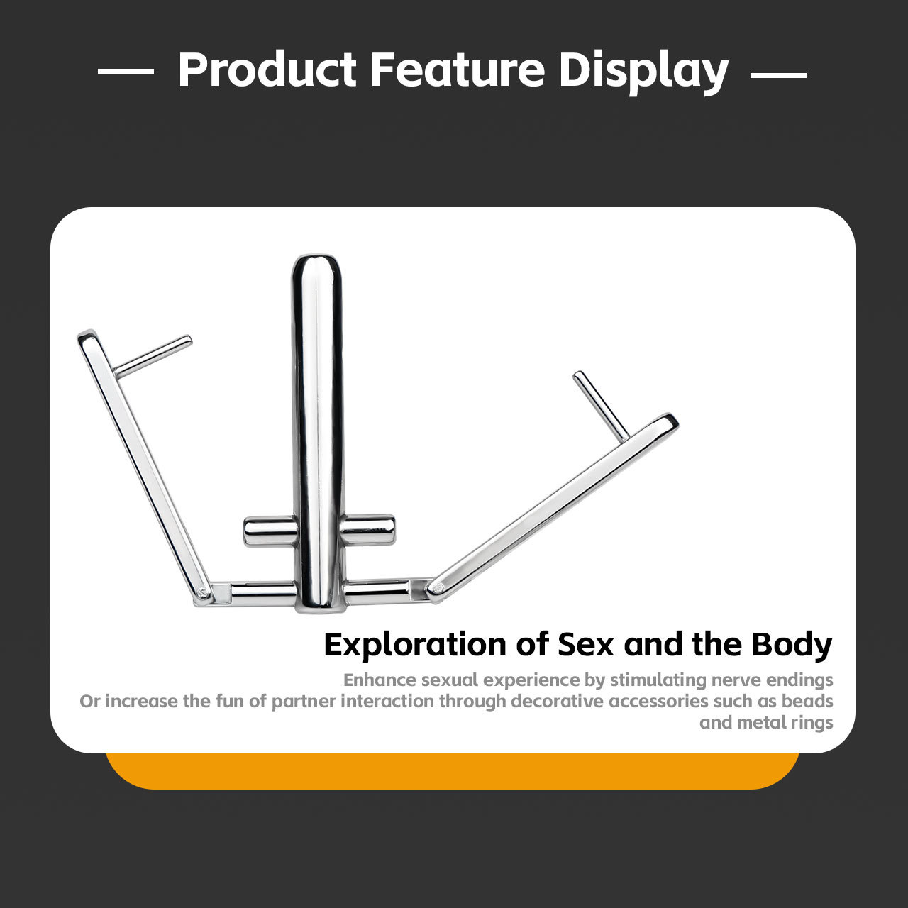 Prince Albert Piercing Clamp – Double-Sided PA Lock Tool