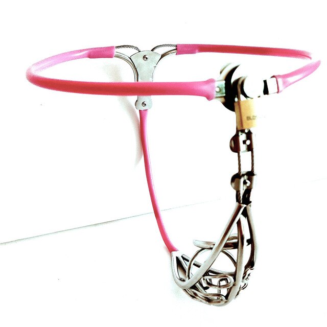 Discreet Chastity Belt For Men with Hollow Penis Cage and Anal Plug Male Chastity Belt Device