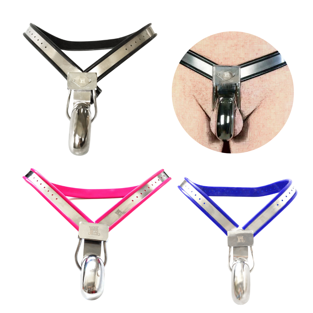 Y-Shape Male Chastity Belt with Stainless Steel Penis Cage Chastity Device For Men Anti-Cheating