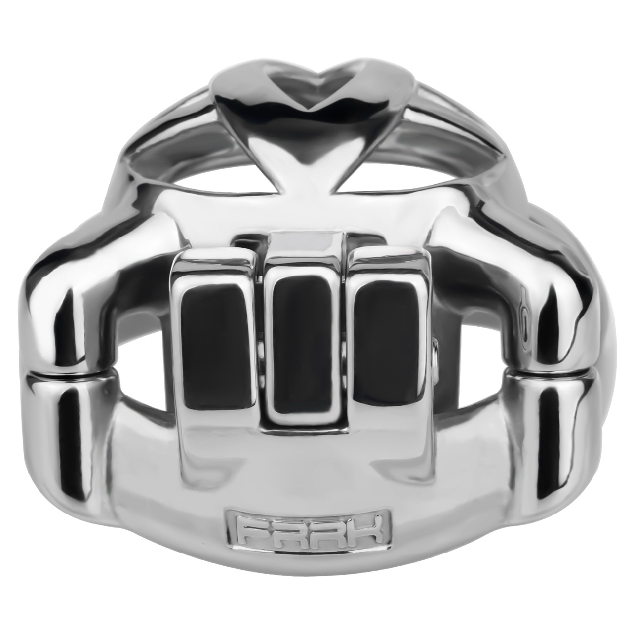 Micro Metal Chastity Cage with Easy-Pee Hole and Silicone Pussy Catheter