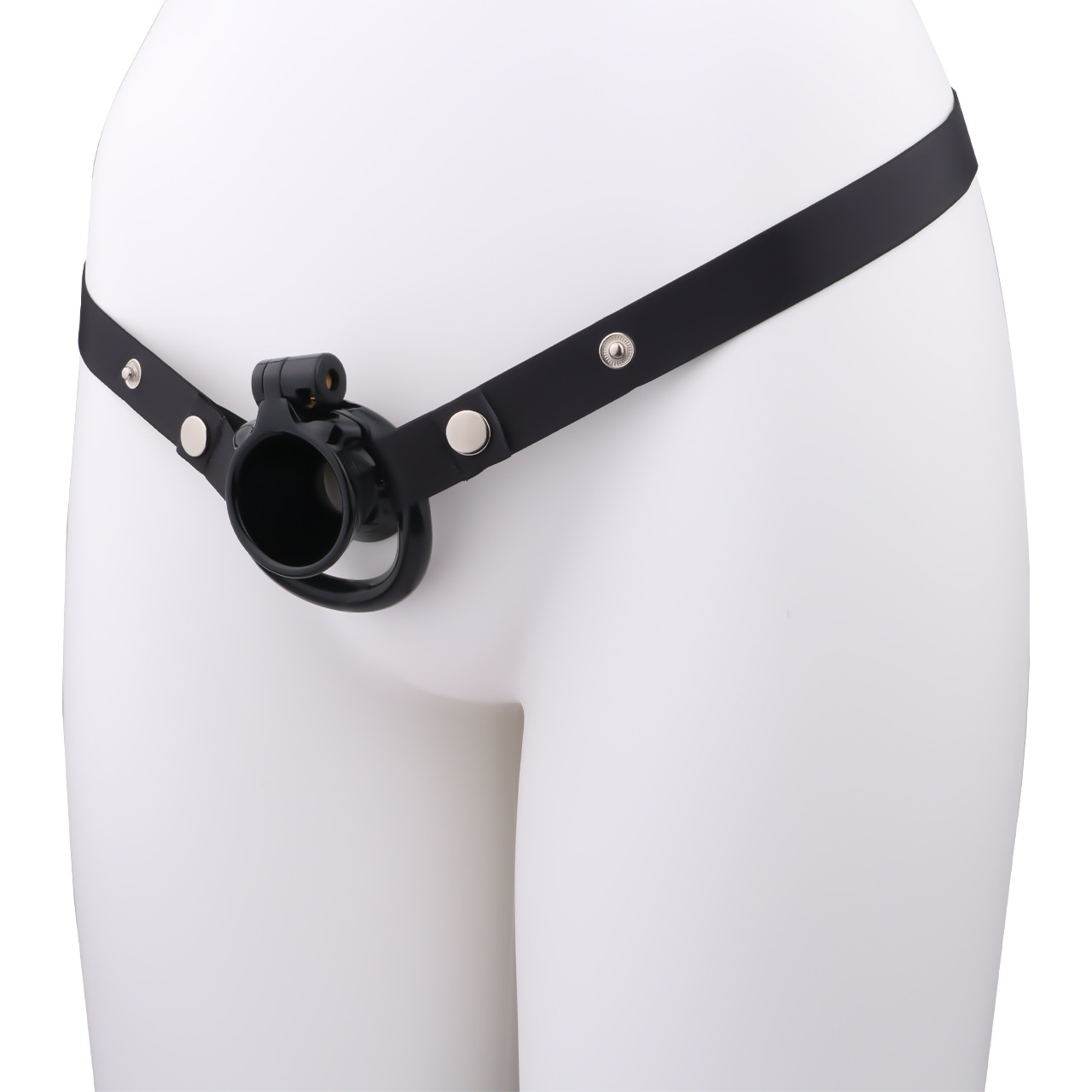 Resin Inverted Chastity Cage Easy-Flow Pee Hole Negative Cock Lock BDSM Device