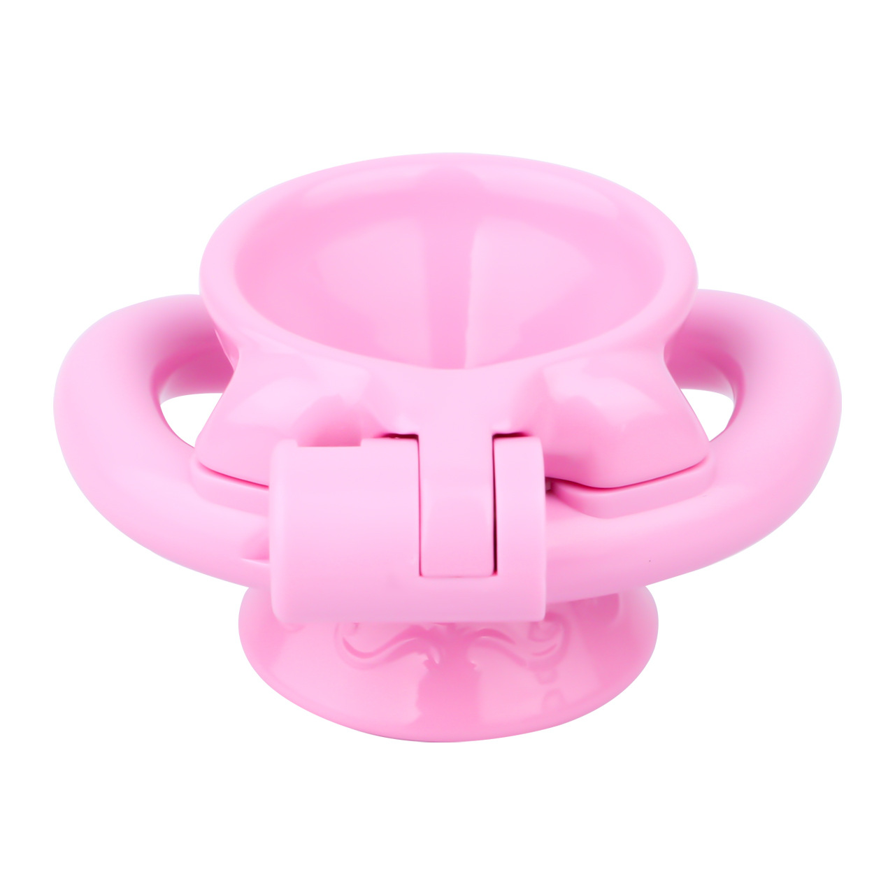 Resin Inverted Chastity Cage Easy-Flow Pee Hole Negative Cock Lock BDSM Device
