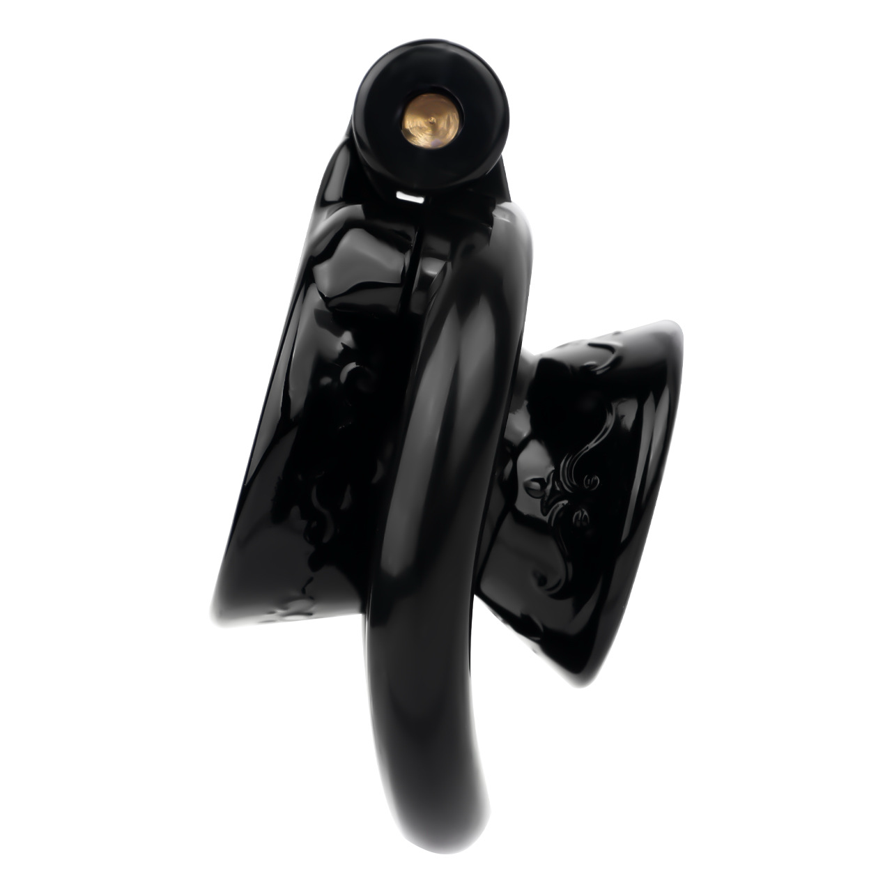 Resin Inverted Chastity Cage Easy-Flow Pee Hole Negative Cock Lock BDSM Device