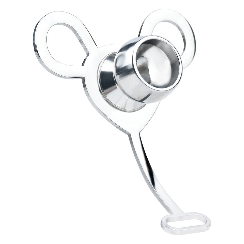 Tiny Inverted Chastity Cage with PU Belt Negative Cock Cage for Sissy Crossdressers