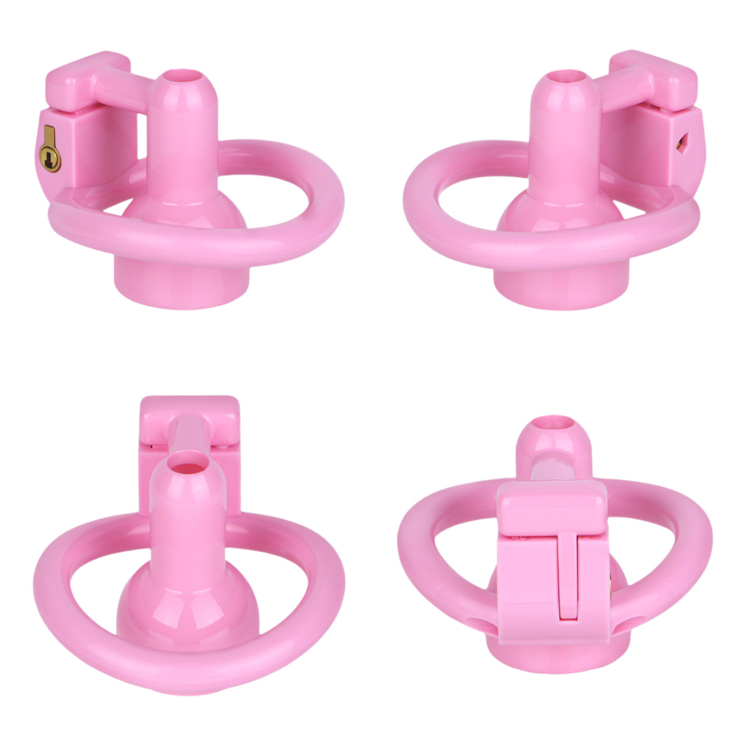 Ultra-Light Hard Resin Inverted Chastity Cage for Men and Sissy Negative Cock Cage