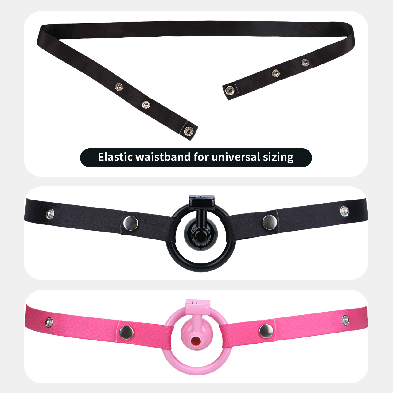 Ultra-Light Hard Resin Inverted Chastity Cage for Men and Sissy Negative Cock Cage