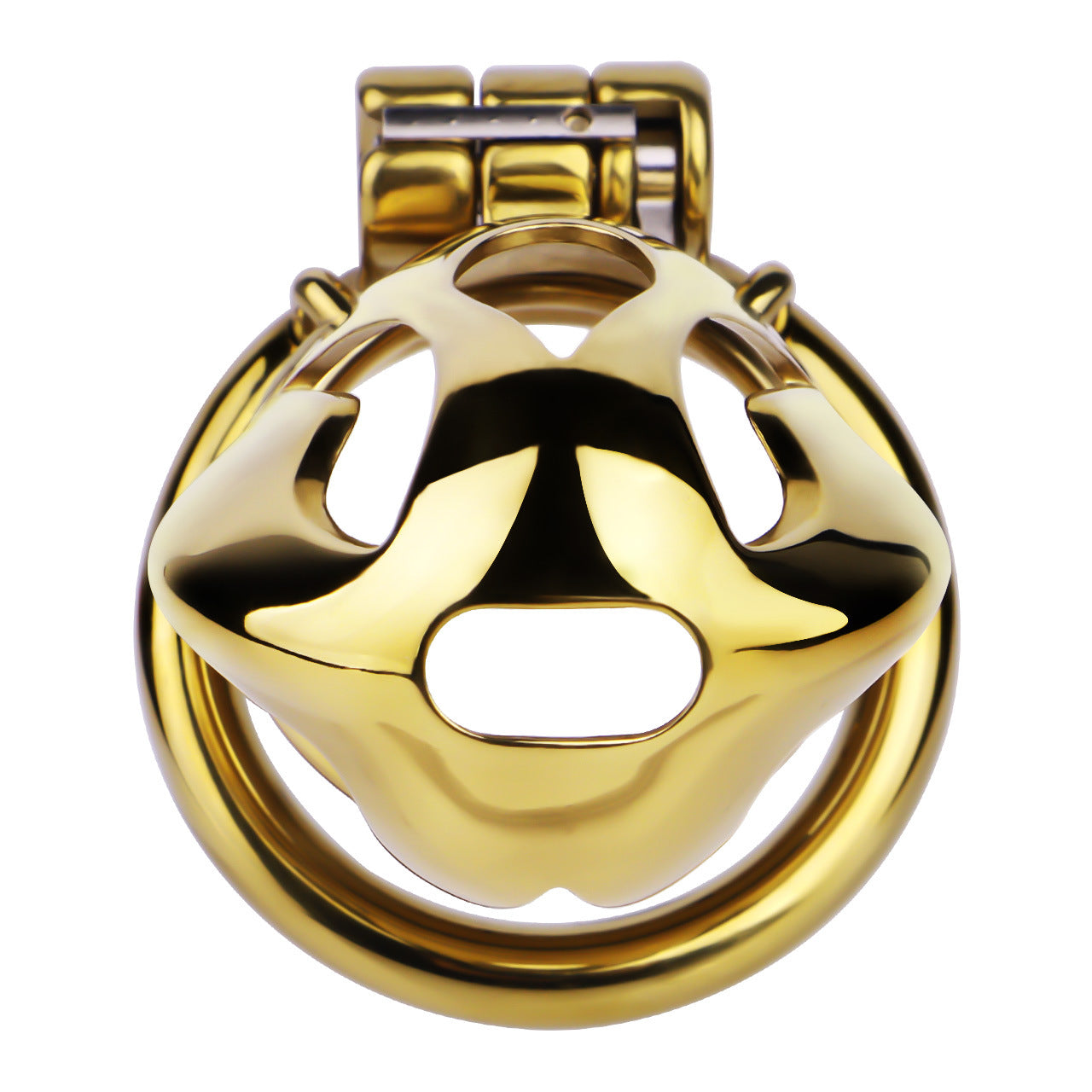 Gold Metal Cock Lock Cobra Cage – Small to Large