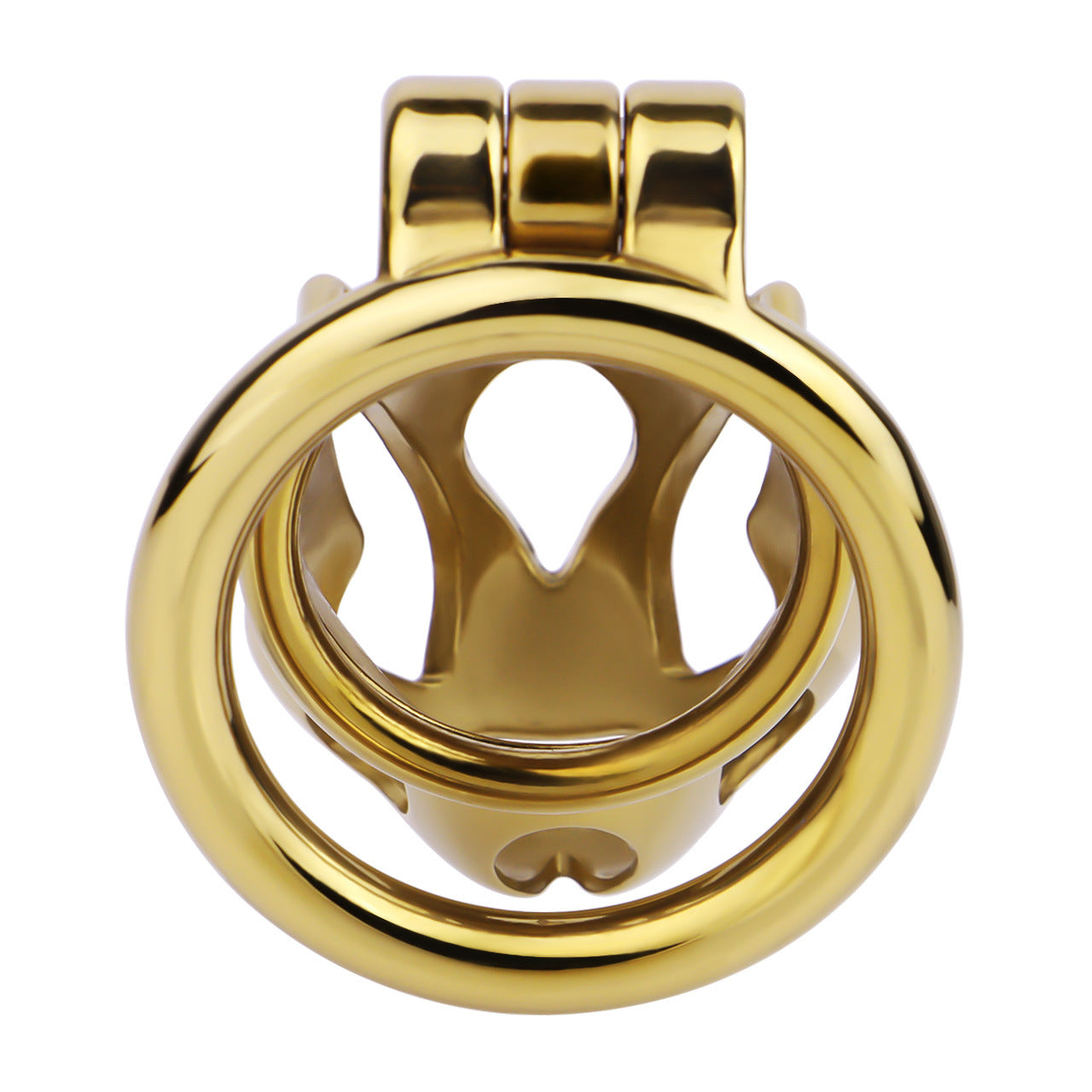 Gold Metal Cock Lock Cobra Cage – Small to Large