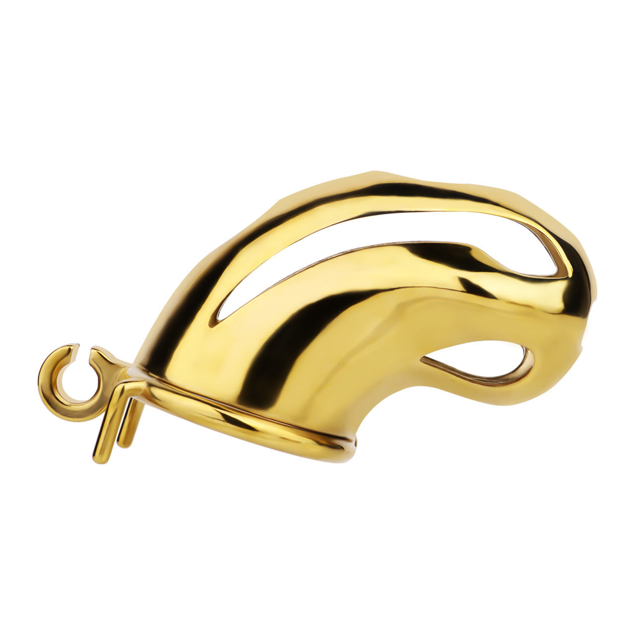 Gold Metal Cock Lock Cobra Cage – Small to Large