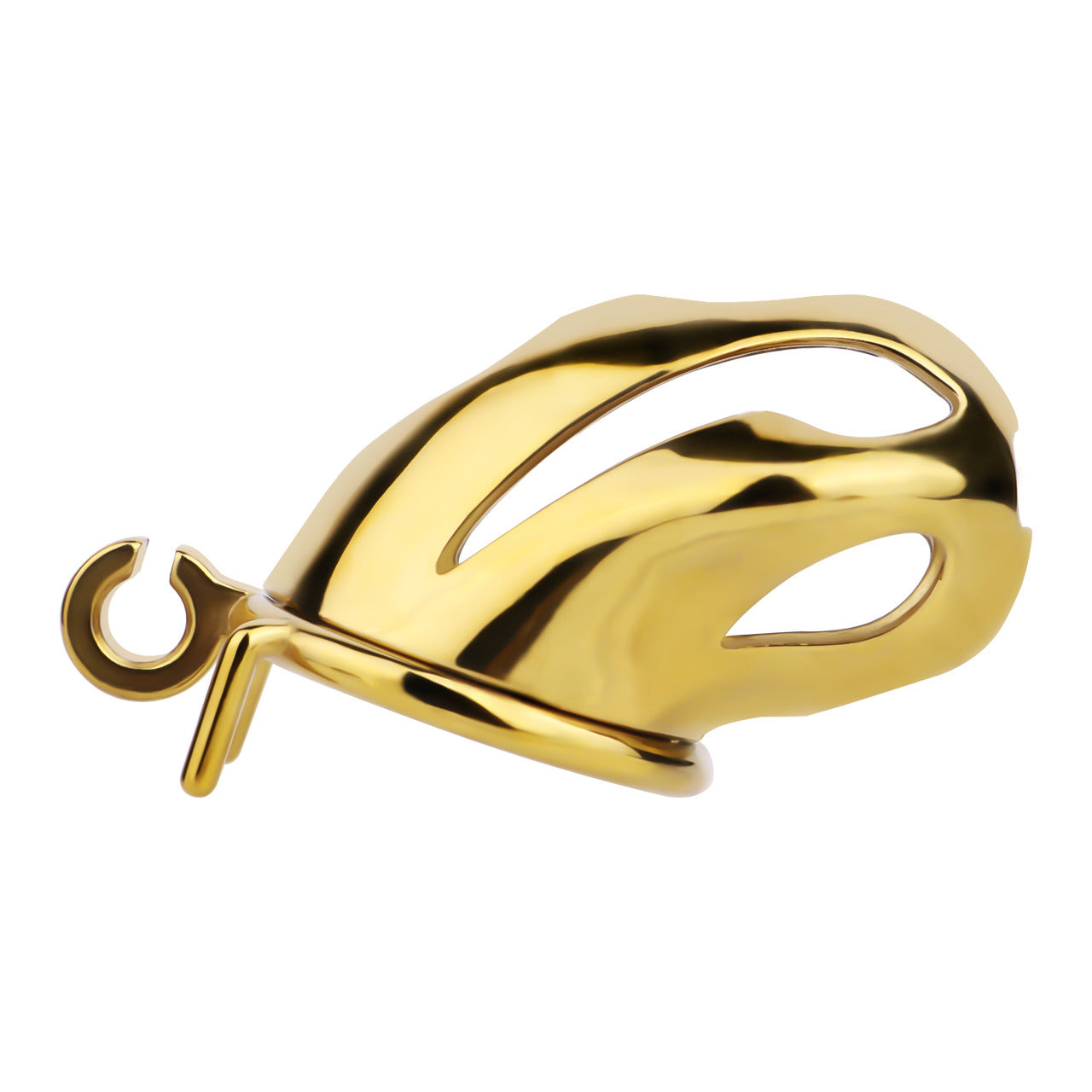 Gold Metal Cock Lock Cobra Cage – Small to Large