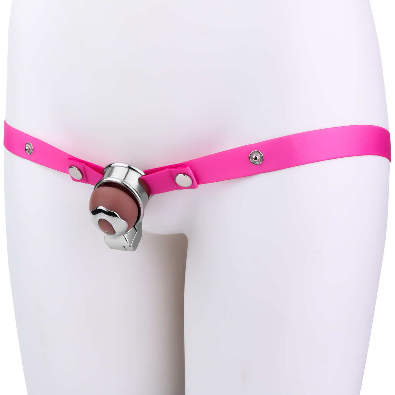 Flat Glans Chastity Lock for Men Male Penis Cock Cage Sex Toy for Gay Sissy Femboys