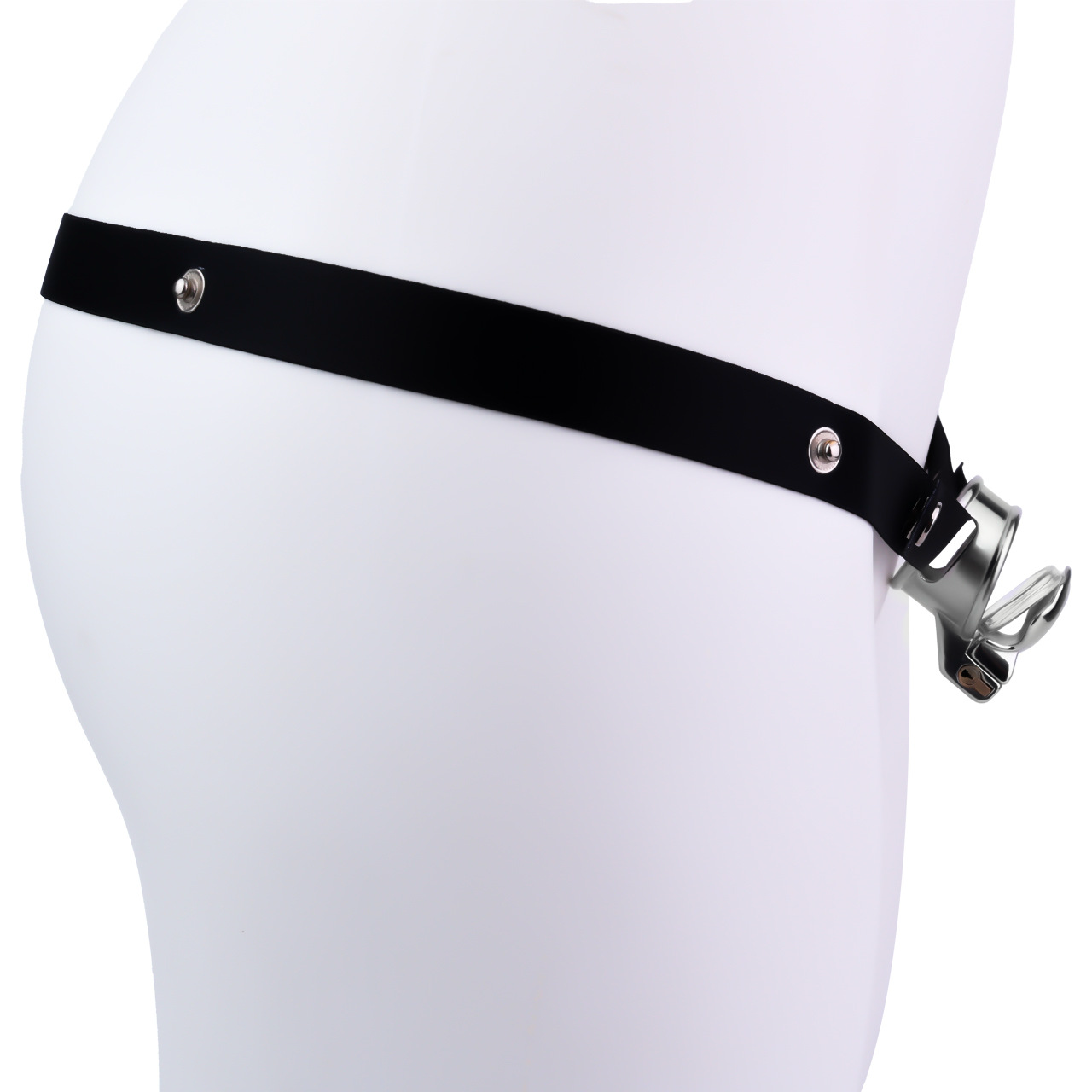 Flat Glans Chastity Lock for Men Male Penis Cock Cage Sex Toy for Gay Sissy Femboys