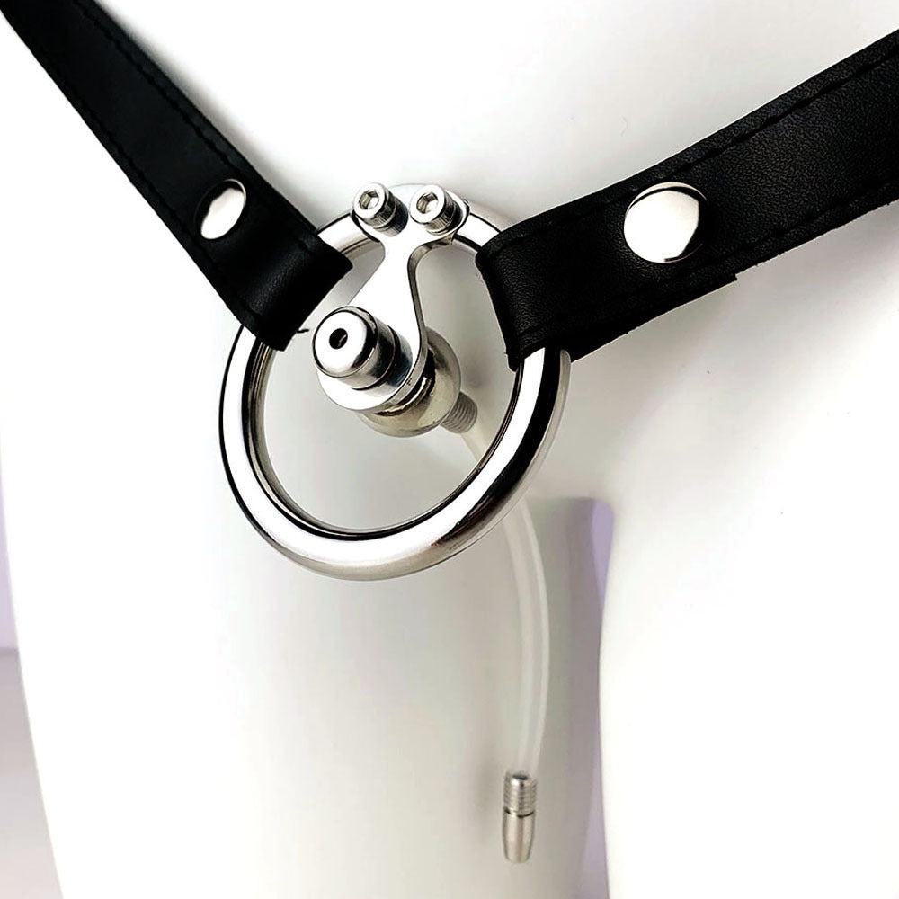 urethral small chastity belt for men