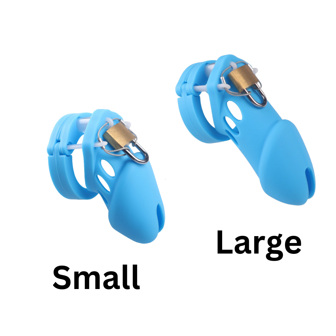 8 Colors Long/Short Soft Silicone Chastity Cage Comfortable Permanent Chastity Cage For husband