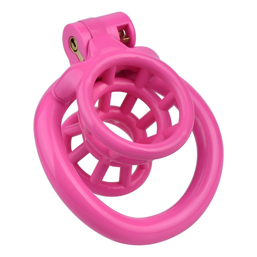 Resin Inverted Negative Chastity Cage Breathable Lightweight Male Chastity Device