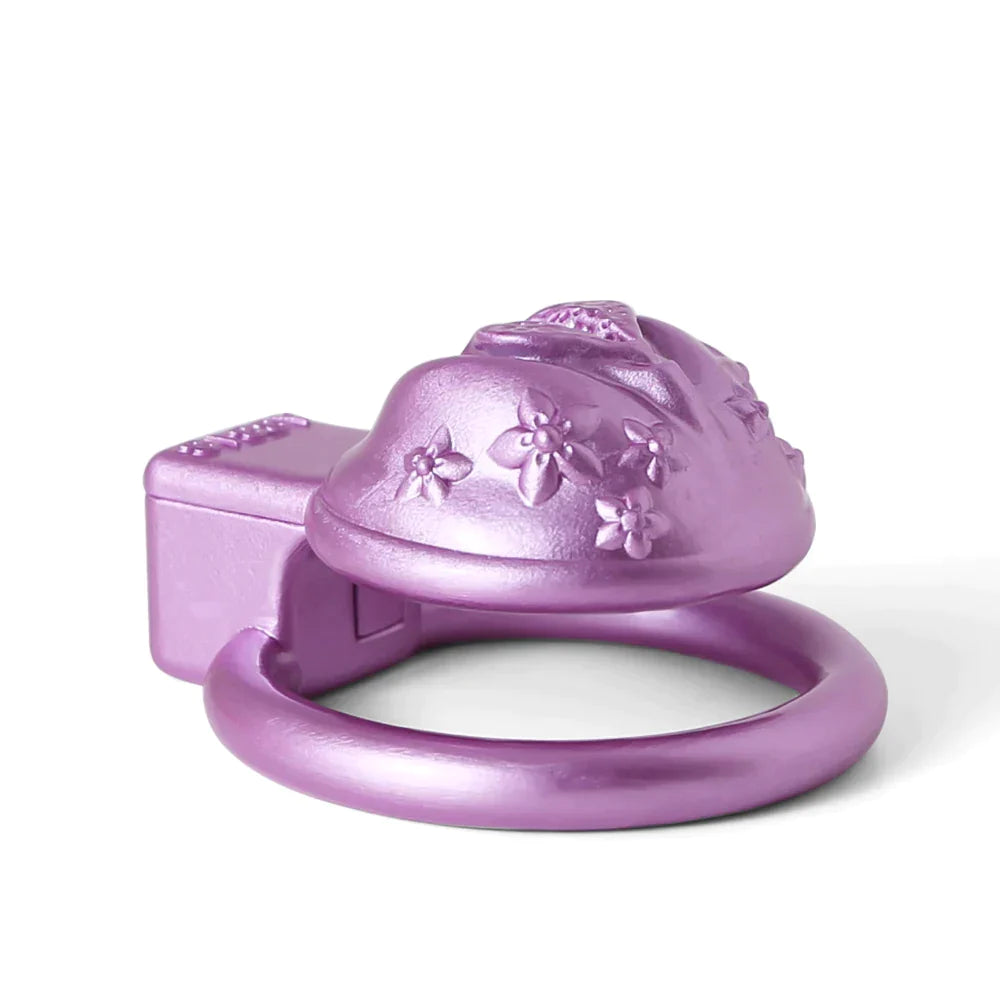 Small Pink Pussy Chastity Cage For Sissy Tiny Clitoris Cock Cage For Ladyboy Femboy Gay Transgender