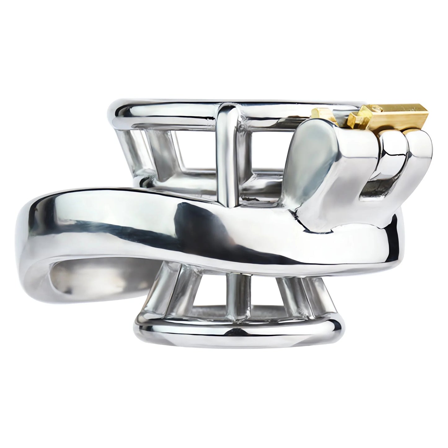 Hollow Metal Negative Chastity Cage Small Inverted Cock Cage For Shrinking Penis Male Chastity Device