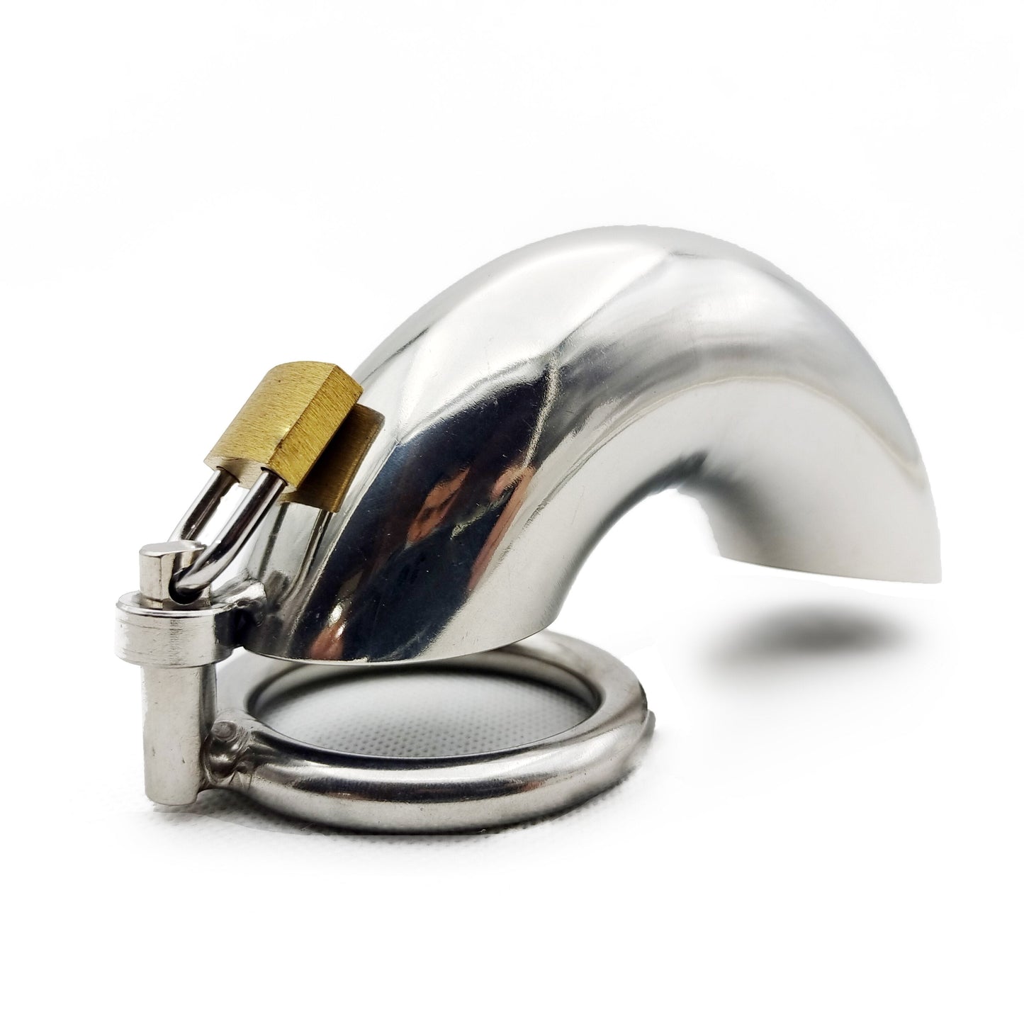 Full Covered Metal Chastity Cage with Open/Closed Urine Hole Stainless Steel Penis Sleeve For Men